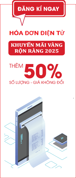 Khuyến mại 50% khi đăng ký sử dụng PM Hóa Đơn Điện Tử Viet Invoice