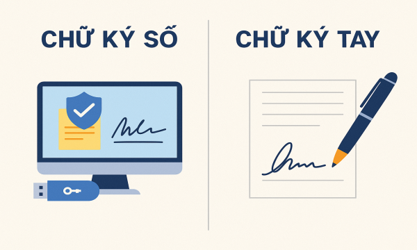 Nên Dùng Chữ Ký Số Hay Chữ Ký Tay? So Sánh Toàn Diện Từ Pháp Lý Đến Ứng Dụng Thực Tế